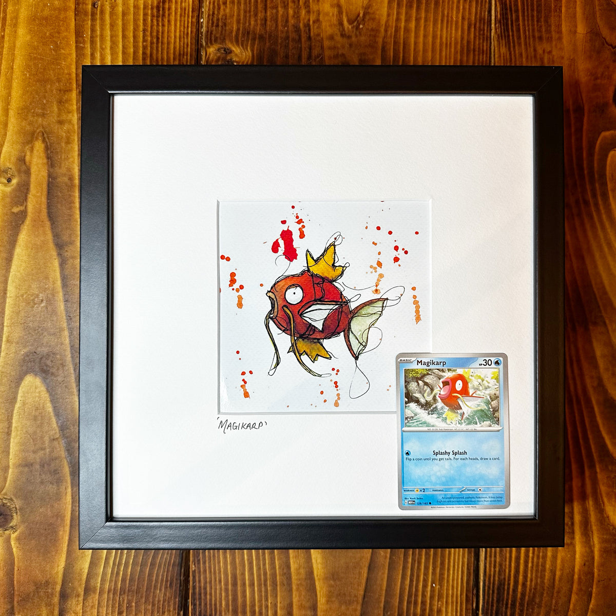 129 - Magikarp  Pokemon painting, Magikarp, Pokemon art