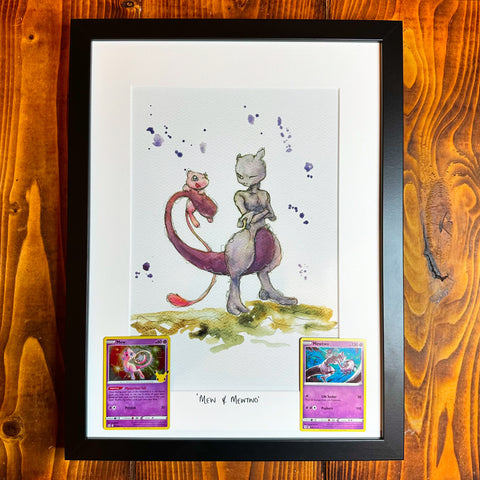 Mew & Mewtwo