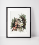 Stormtrooper - A4 Framed Print