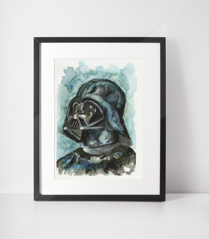 Darth Vader - A4 Framed Print