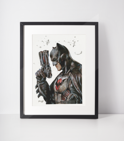 Batman - A4 Framed Print