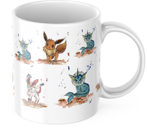 Eevee Evolutions Ceramic Mug