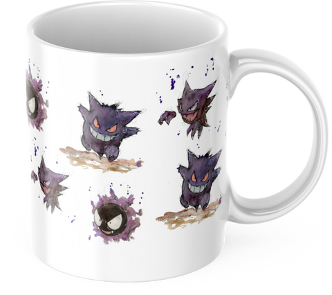 Gengar Evolution Ceramic Mug